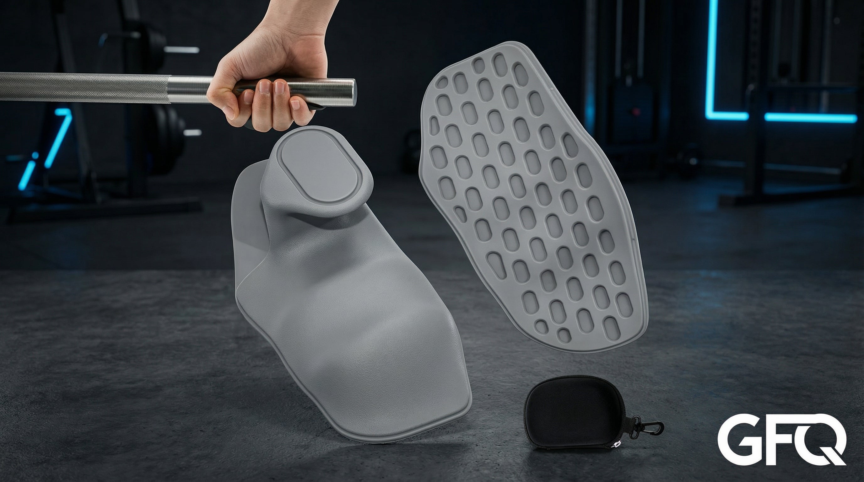 Iron-Lock™ Palm Protectors Anti-Slip Workout Grips