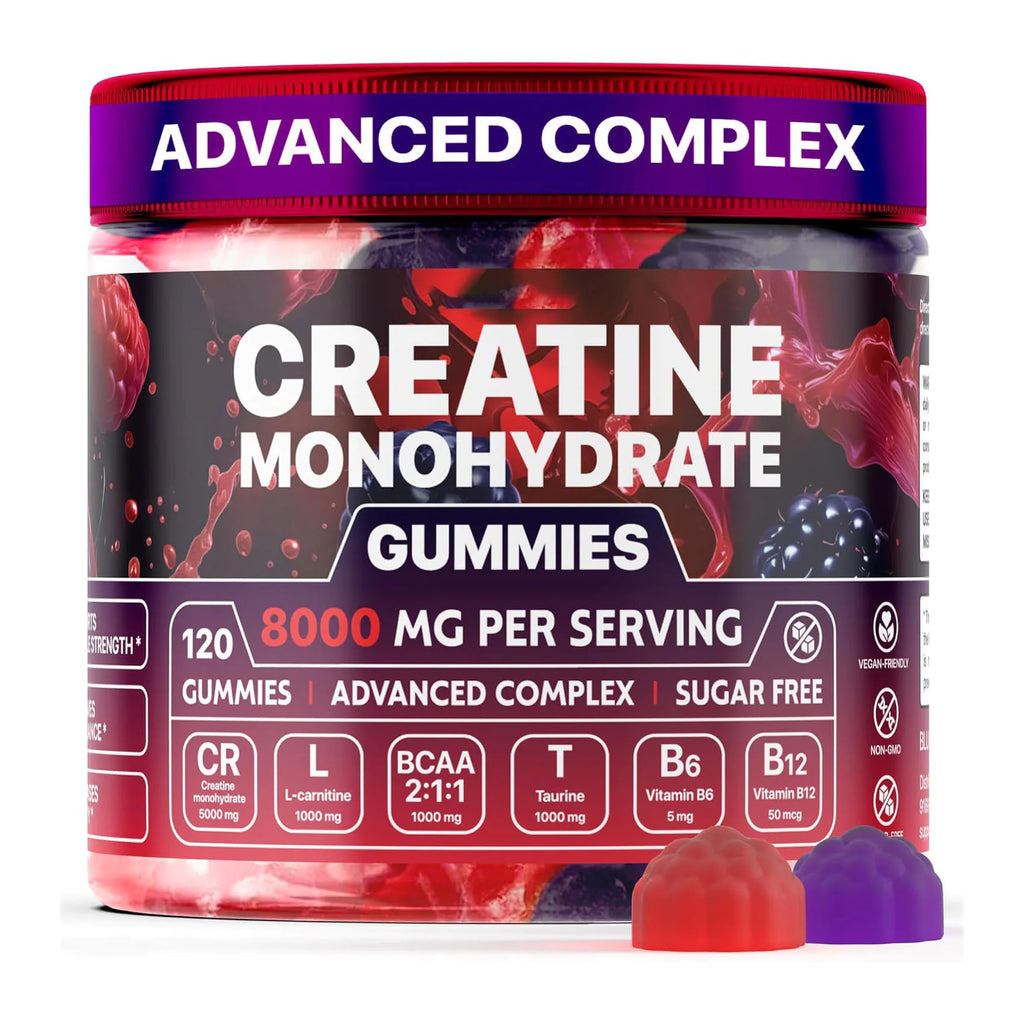 CREATE MONOHYDRATE 8000MG Muscle Boost Gummies